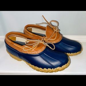 New L.L. Bean Rubber Moc Shoes Size 9